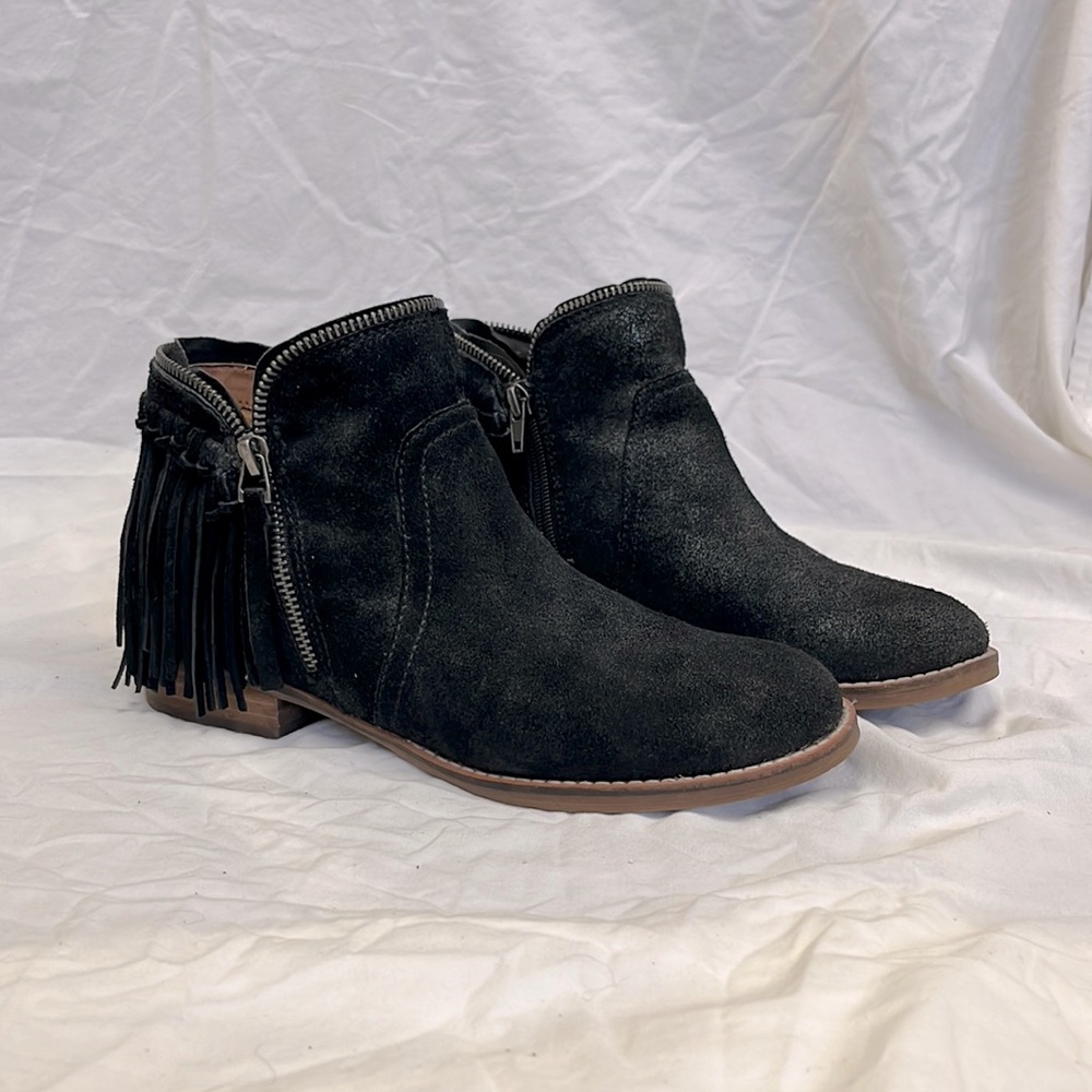 Dolce Vita | Fringe Ankle Booties